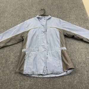 Outback Trading Co Jacket Womens M Blue Polyester Nylon Full Zip Western Outdoor